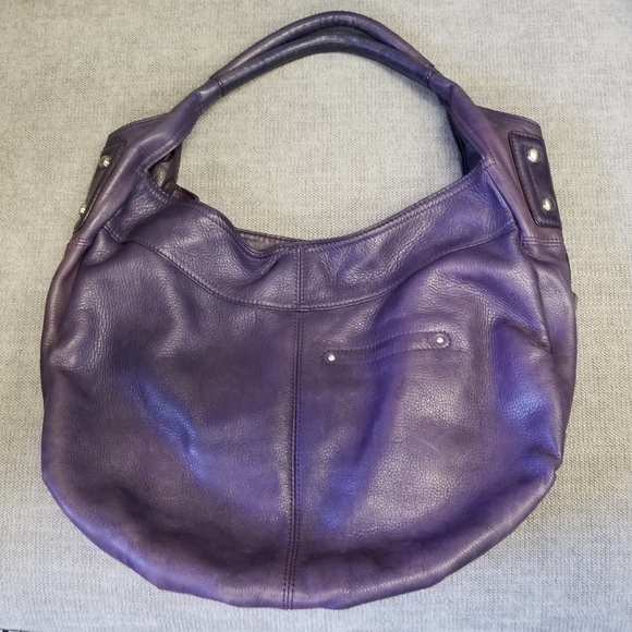 B Makowsky Leather Bag - Picture 2 of 4